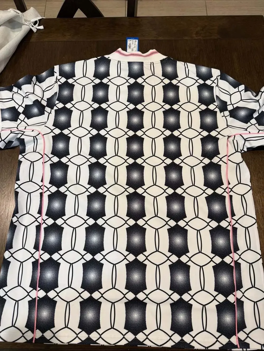Adidas Juventus LFSTLR Jersey Size XL White Black Graphic Soccer JM9447